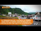 Se queda sin financiamiento el tramo Unión del Toachi en la vía Alóag-Santo Domingo - Teleamazonas