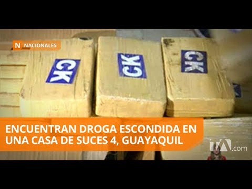 Decomisan cerca una tonelada de droga en Sauces 4 - Teleamazonas