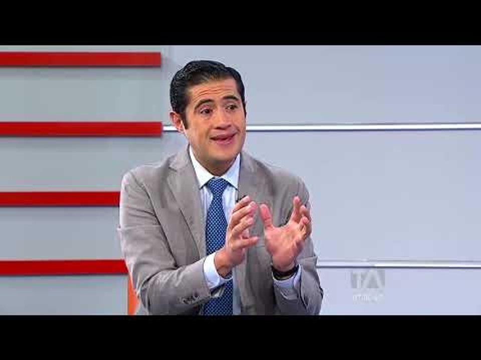 Richard Martínez, ministro de Economía, sobre actualidad monetaria en Ecuador