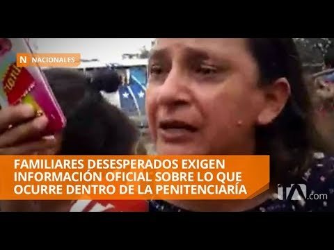 Ambiente de tensión en familiares por disparos en el interior del presidio - Teleamazonas