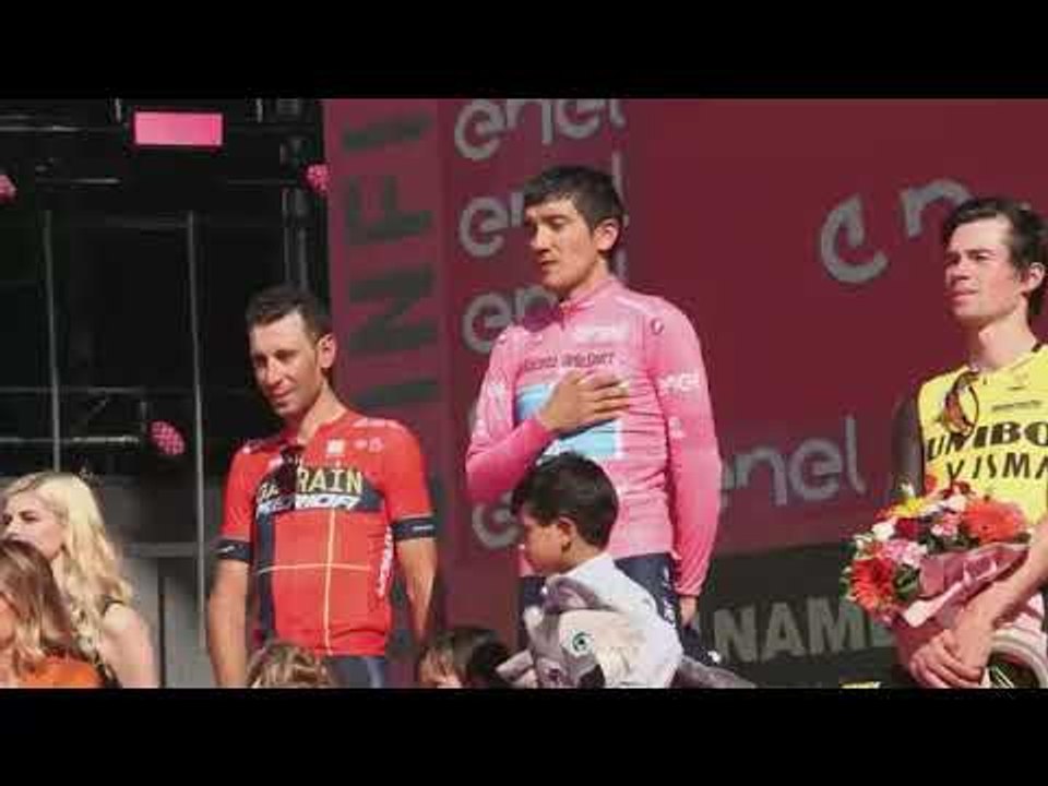 Teleamazonas con Carapaz en Italia - Teleamazonas