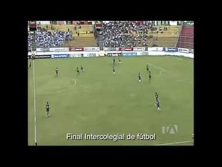 #EnVivo Final Intercolegial de fútbol por Teleamazonas