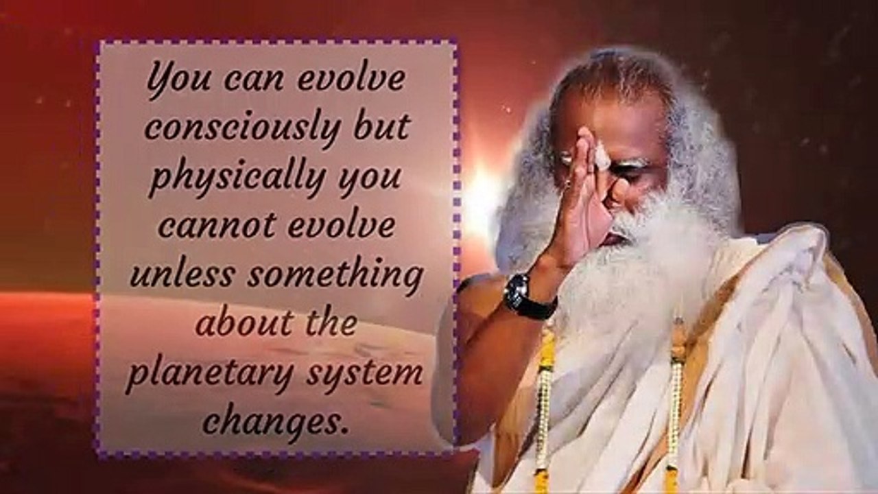 By Yoga Your Very Genetics Can Be Altered - Sadhguru about Human Evolution