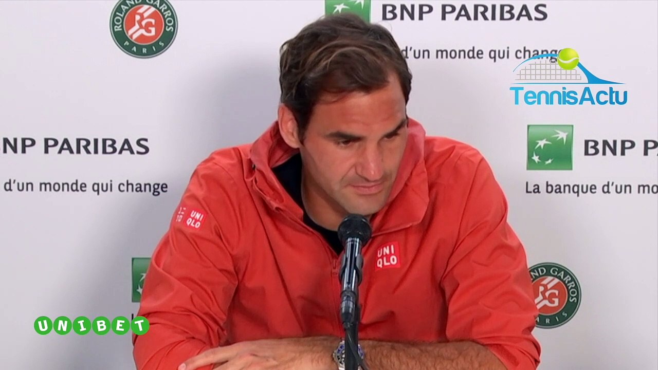 Roland-Garros 2019 - Roger Federer : "We do not...
