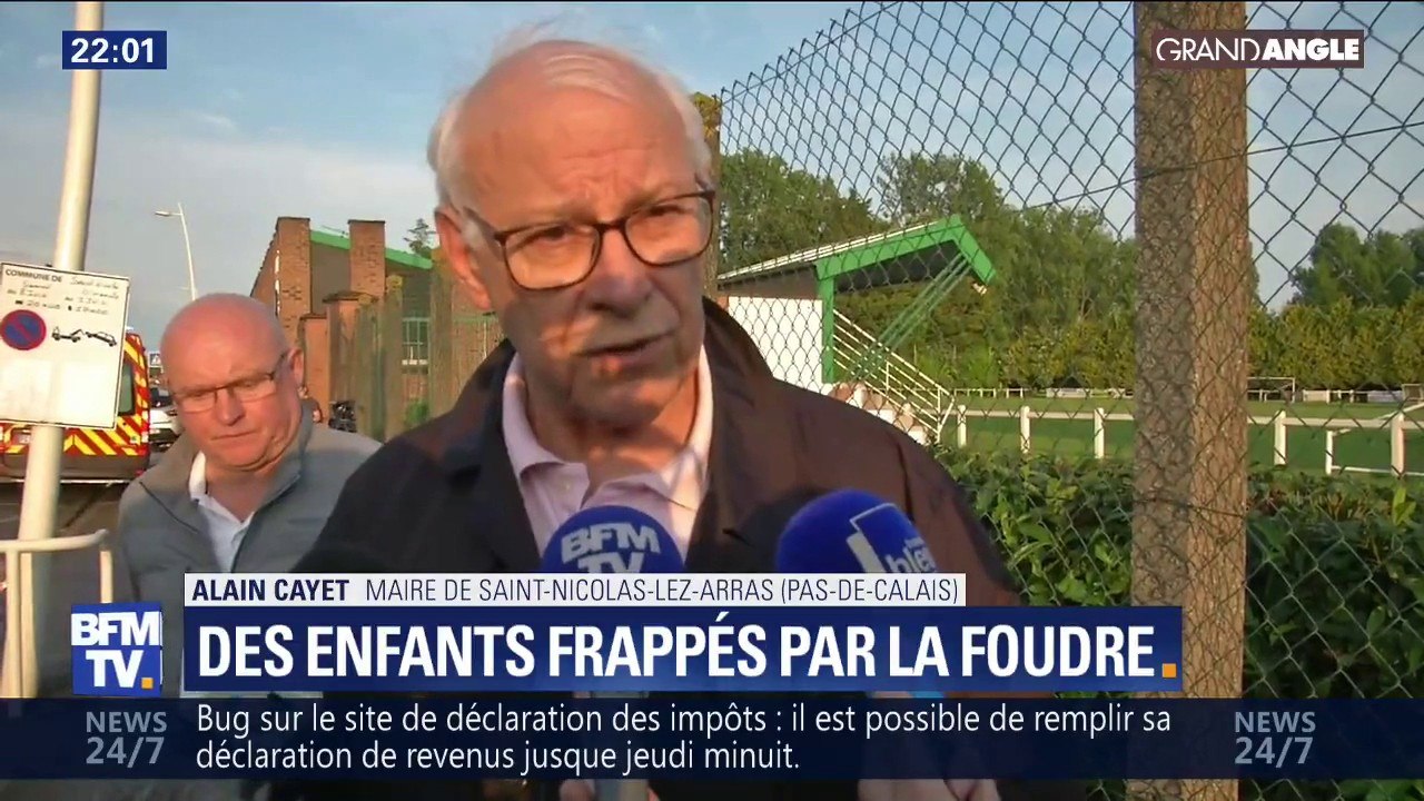 Jeunes foudroyés: le maire de St-Nicolas-lez-Arras affirme que "deux enfants sont partis au centre hospitalier de Lille"