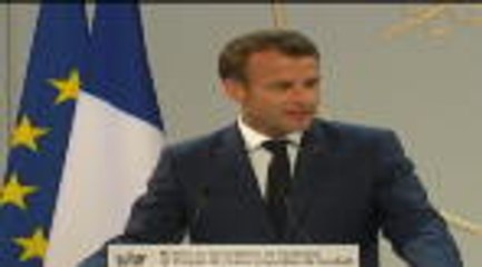 Bleus - Macron à l'Élysée : "Vous avez rendu fier tout un pays"