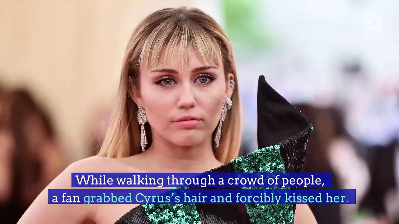 Miley Cyrus Assaulted by Fan During Trip to Spain