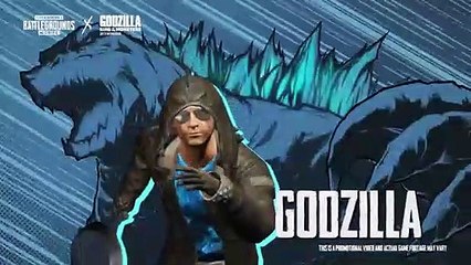 PUBG Mobile x Godzilla promotional video