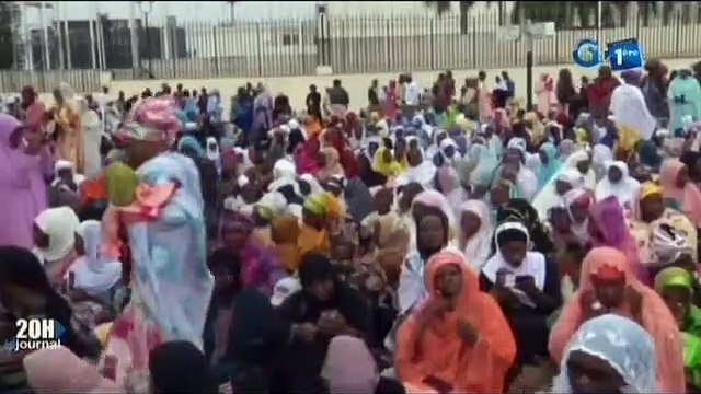 RTG - Célébration de l’Aid El Fitr par la communauté musulmane à la mosquée Hassan 2 de Libreville