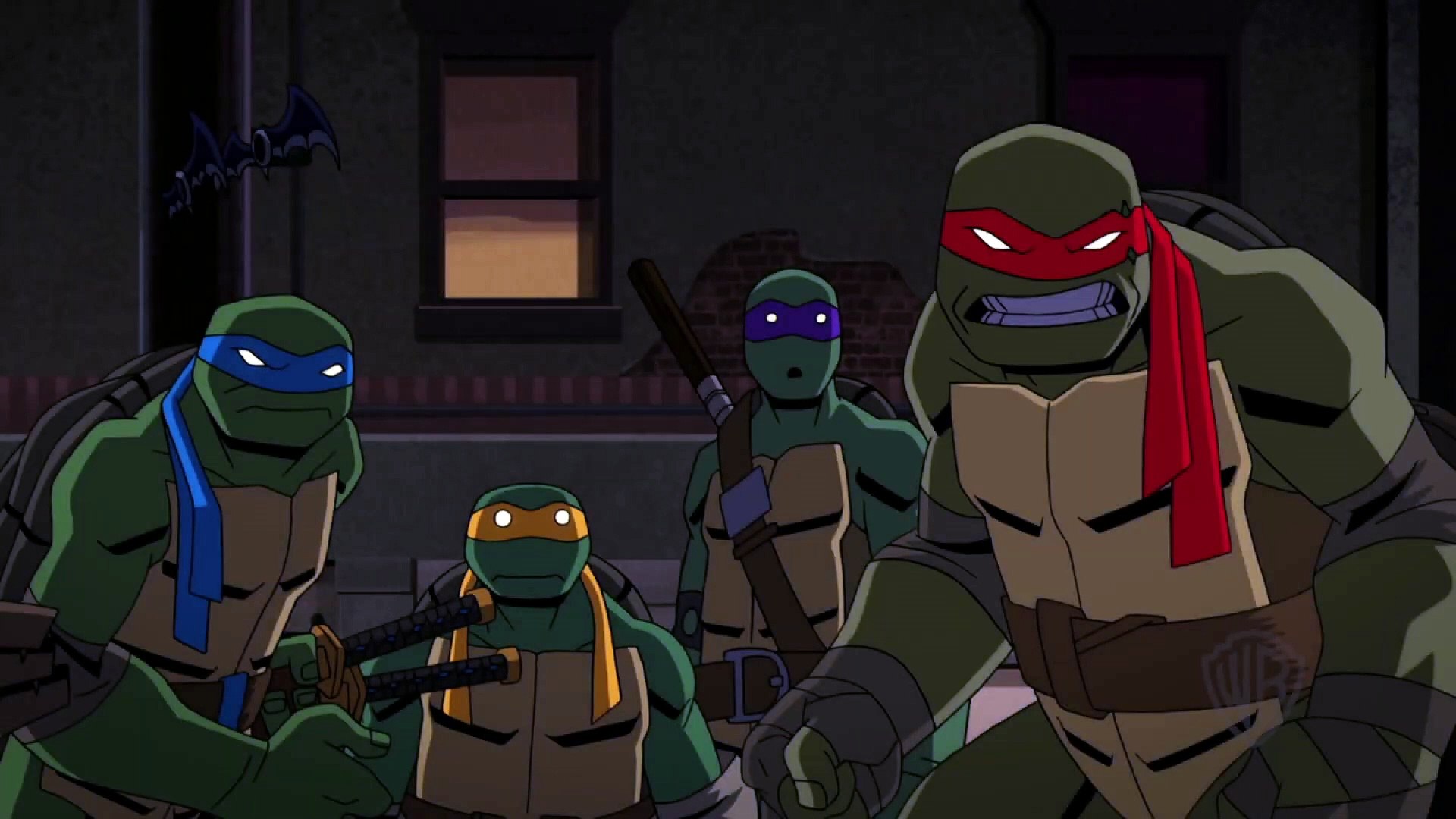 Watch BATMAN VS. TMNT Animated Movie Opening!