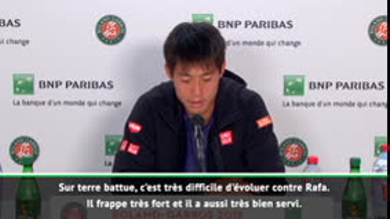 Roland-Garros - Nishikori : "Franchir les quarts de finale en Grand Chelem"
