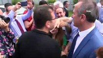 Ekrem İmamoğlu’na memleketi Trabzon’da coşkulu karşılama