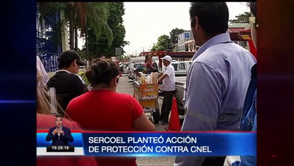Trabajadores de CNEL manifestaron que empresa carecía de experiencia en lectura