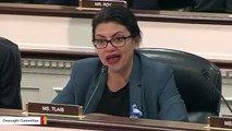 Watch: Rashida Tlaib Tears Up As She Reads Hate Mail During White Supremacy Hearing