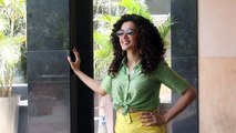 Taapsee Pannu snapped promoting her upcoming film GAME OVER at Juhu