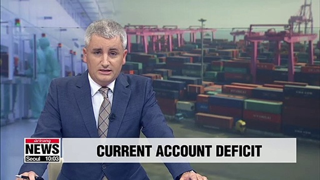 S. Korea posts first current account deficit in seven years in April