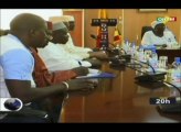 ORTM - Séance de travail entre la Présidente de la cour constitutionnelle et le Ministre Amadou Thiam