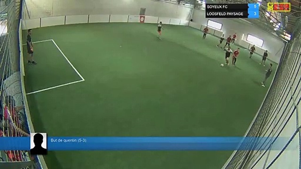 But de quentin (5-3) - SOYEUX FC  Vs LOOSFELD P...