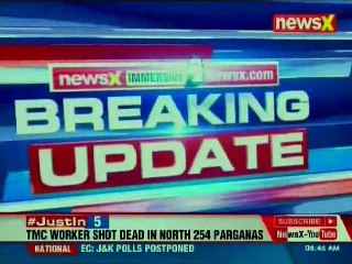 Descargar video: West Bengal: TMC Leader Nirmal Kundu shot dead by unknown assailants in North 24 Parganas