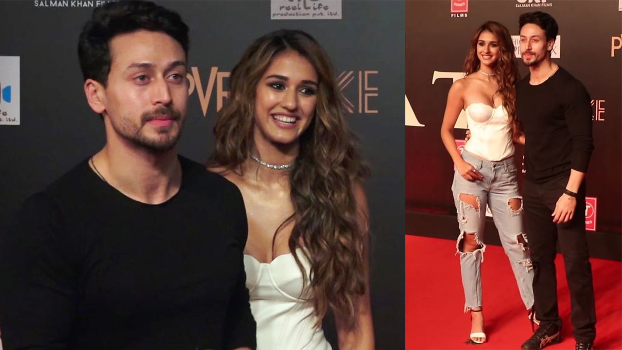 Tiger Shroff and Disha Patani seen together at Bharat screening |Boldsky