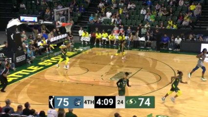 Odyssey Sims Assists in Seattle Storm vs. Minnesota Lynx