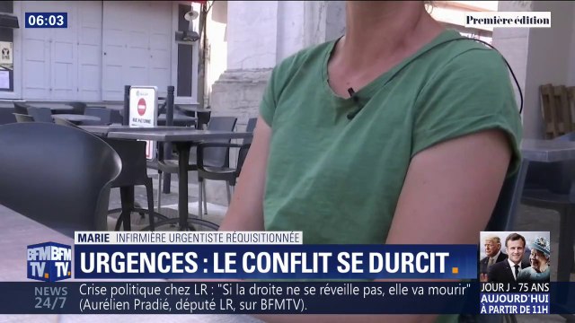 Ils sont passés à 1h10 et ont réveillé tout le monde. Une urgentiste en grève raconte comment la police est venue la chercher pour qu'elle aille travailler