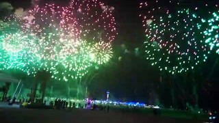 fireworks in abudhabi (aid elfaitr)