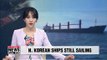 N. Korean vessels suspected of illegal coal trade still sailing to and from China and Russia