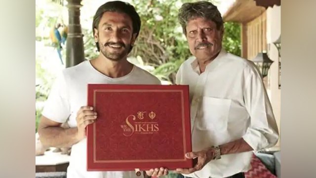 83 actor Ranveer Singh receives a special gift from Kapil Dev; Check Out | FilmiBeat