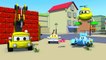 Kids Car Cartoon - Paint Your SUPER HERO With the Baby Cars in Car City! - Cartoon for kids