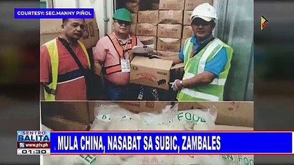 Meatballs na mula China, nasabay sa Subic, Zambales