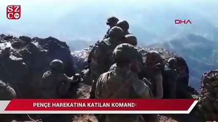Pençe harekatına katılan komandolar bayramlaştı