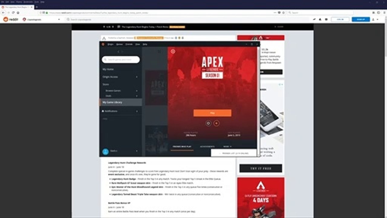 Apex Legends doesn't launch