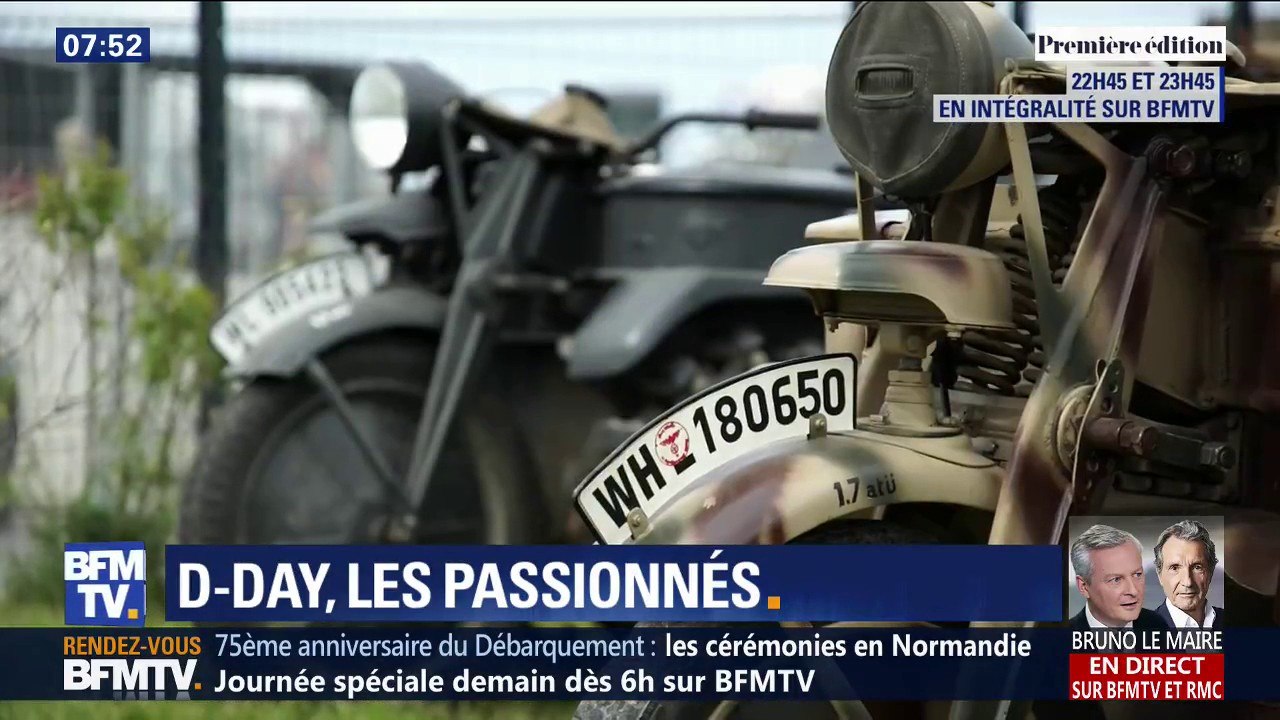 Passionnés de la Seconde Guerre mondiale, se sont réunis le temps des commémorations du Débarquement