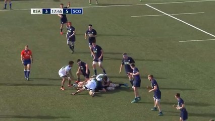 Number Eight shows real pace to score for South Africa