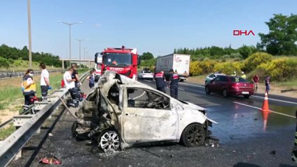 Tekirdağ’da feci kaza: Beş kişi hayatını kaybetti