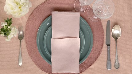 Servilletas: 4 ideas para decorar la mesa