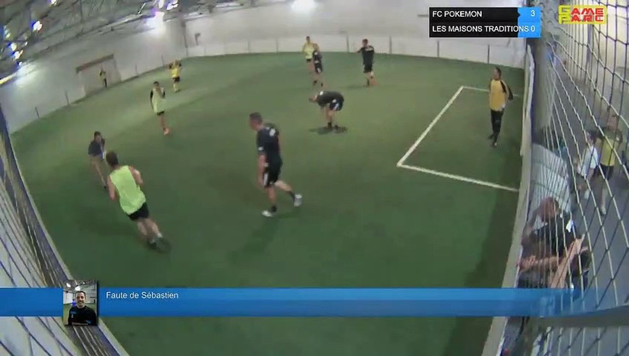 Faute de Sébastien  - FC POKEMON  Vs LES MAISONS TRADITIONS  - 04/06/19 21:00 - LIGUE 3
