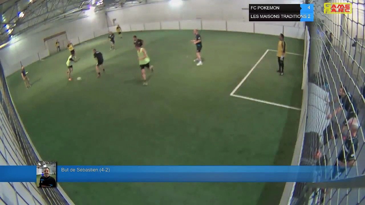 But de Sébastien  (4-2) - FC POKEMON  Vs LES MAISONS TRADITIONS  - 04/06/19 21:00 - LIGUE 3