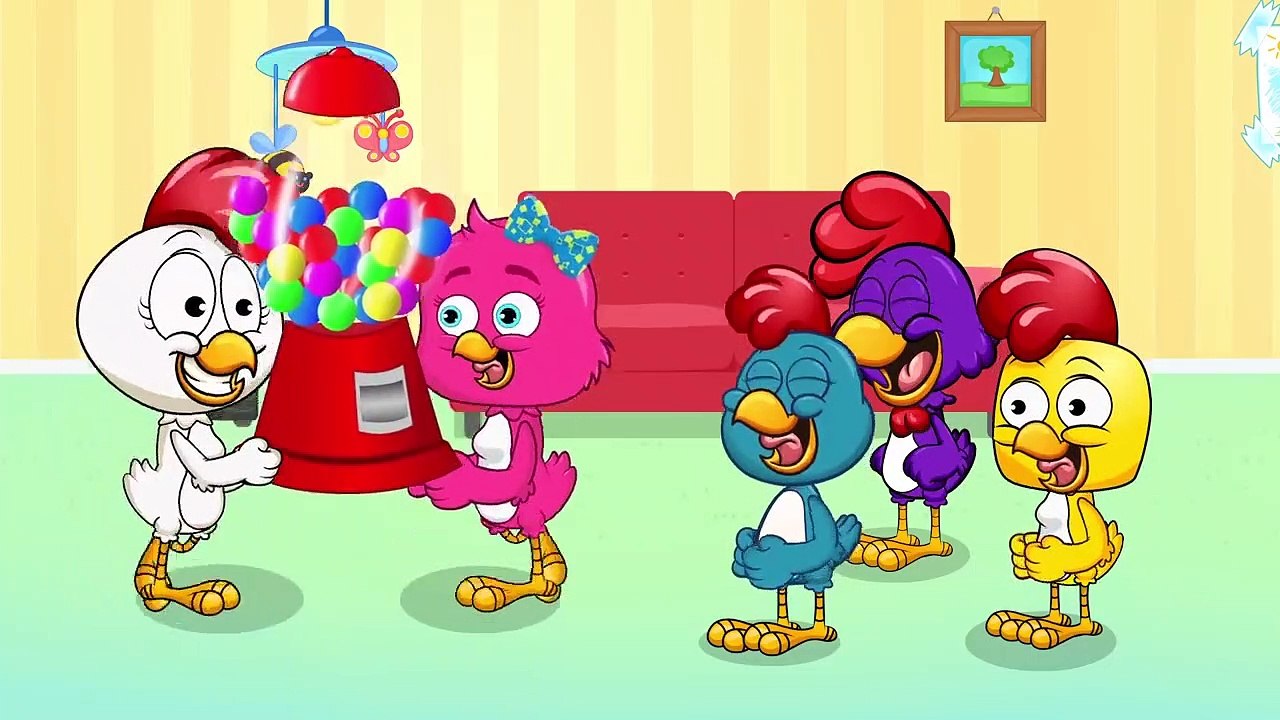 Gallina Pintadita comer chicles - Canciones infantiles