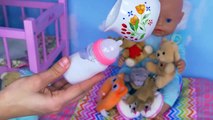 Baby Born Doll Bath TIme in Doll Bathroom Toys Play!
