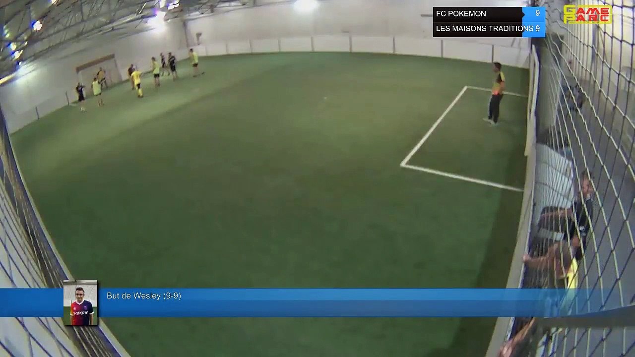 But de Wesley (9-9) - FC POKEMON  Vs LES MAISONS TRADITIONS  - 04/06/19 21:00 - LIGUE 3