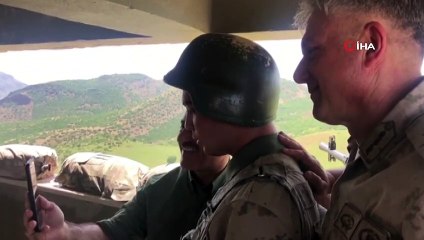 Tunceli'de Mehmetçiğe duygulandıran bayram sürprizi