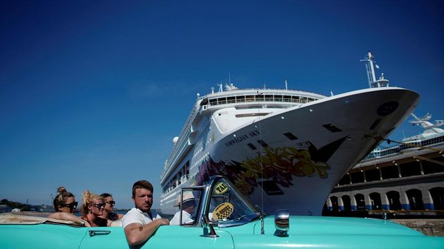 EEUU golpea a Cuba con la prohibición de los cruceros
