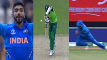 World Cup 2019 IND vs SA: Hashim Amla departs early, Jasprit Bumrah strikes| वनइंडिया हिंदी