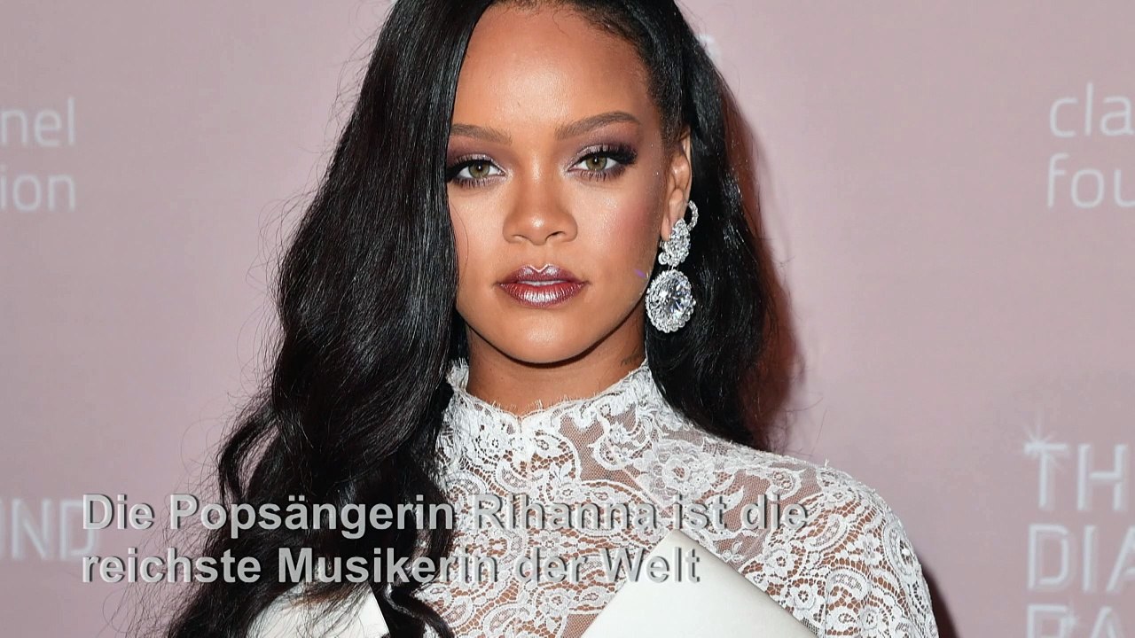 Rihanna ist die reichste Musikerin der Welt