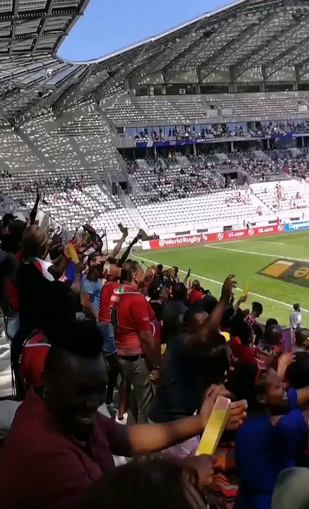 Les Kényans en force au Paris Sevens !
