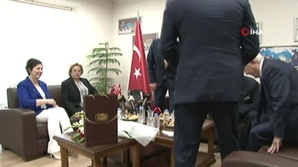 DP'den MHP'ye bayram ziyareti