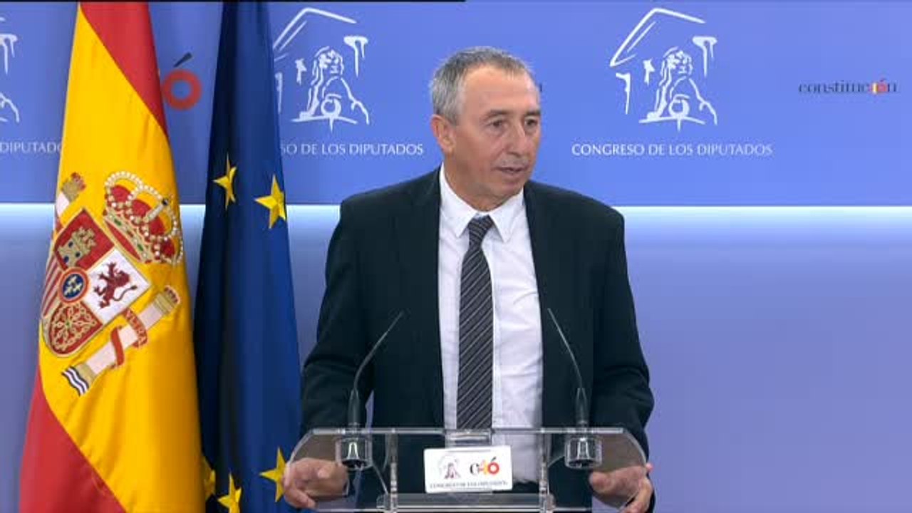 Baldoví: "Si no hay negociación no habrá voto favorable a Pedro Sánchez"