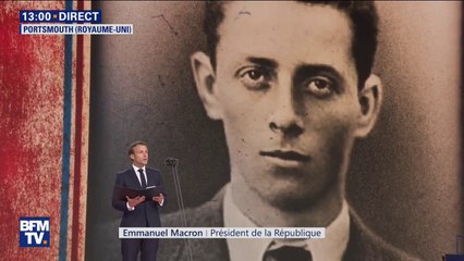Emmanuel Macron lit la lettre d'adieu de Henri Fertet, un résistant exécuté à seulement 16 ans le 25 septembre 1943